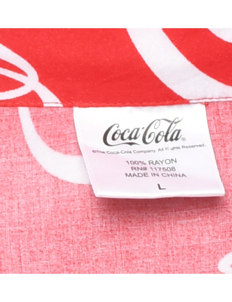 Cropped Coca-Cola Blouse - L