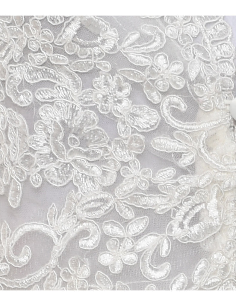 Cropped Lace Jacket - XS