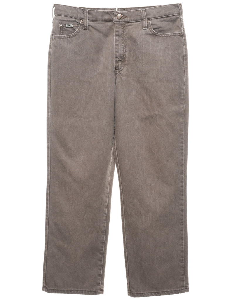 Cropped Lee Jeans - W33 L28