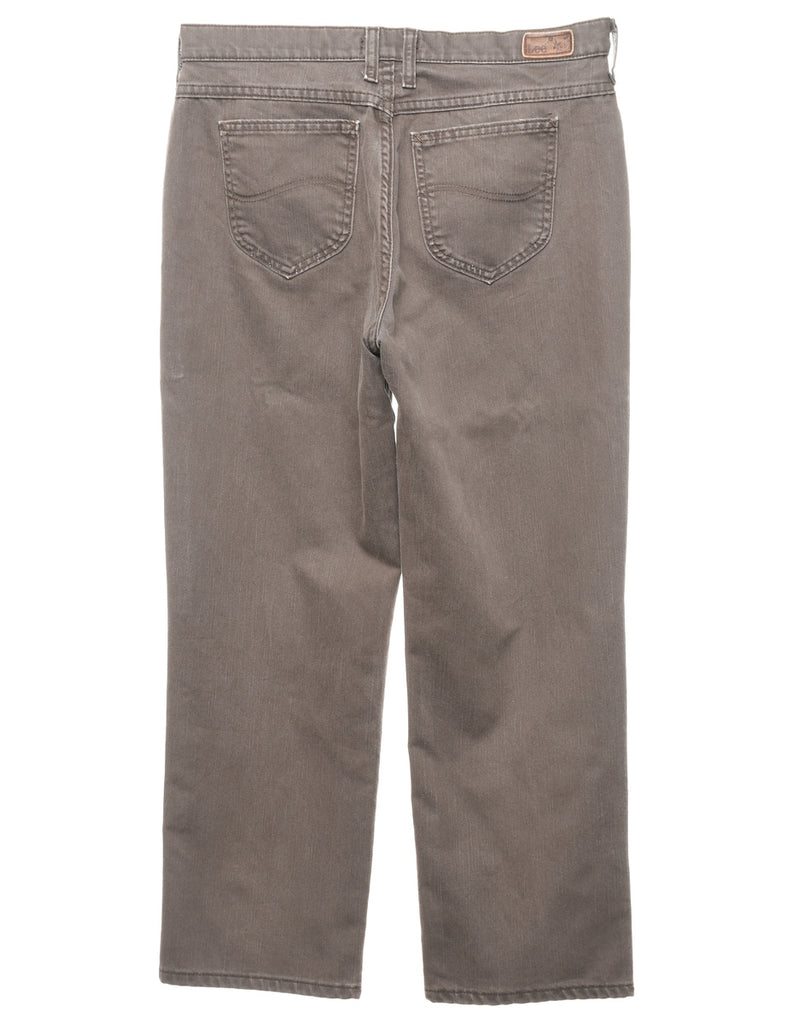 Cropped Lee Jeans - W33 L28
