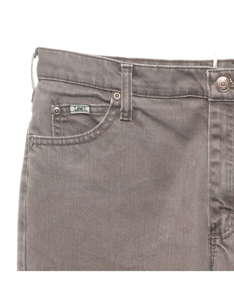 Cropped Lee Jeans - W33 L28
