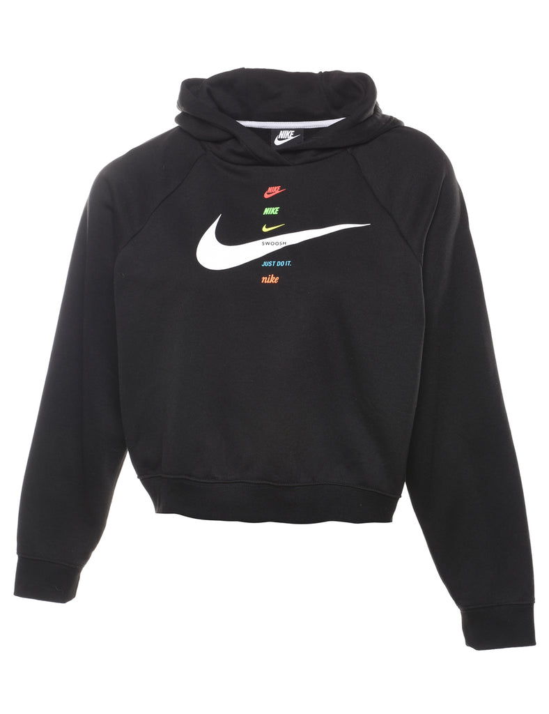 Cropped Nike Swoosh Hoodie - S
