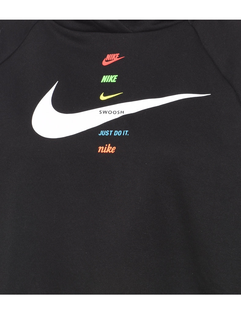 Cropped Nike Swoosh Hoodie - S