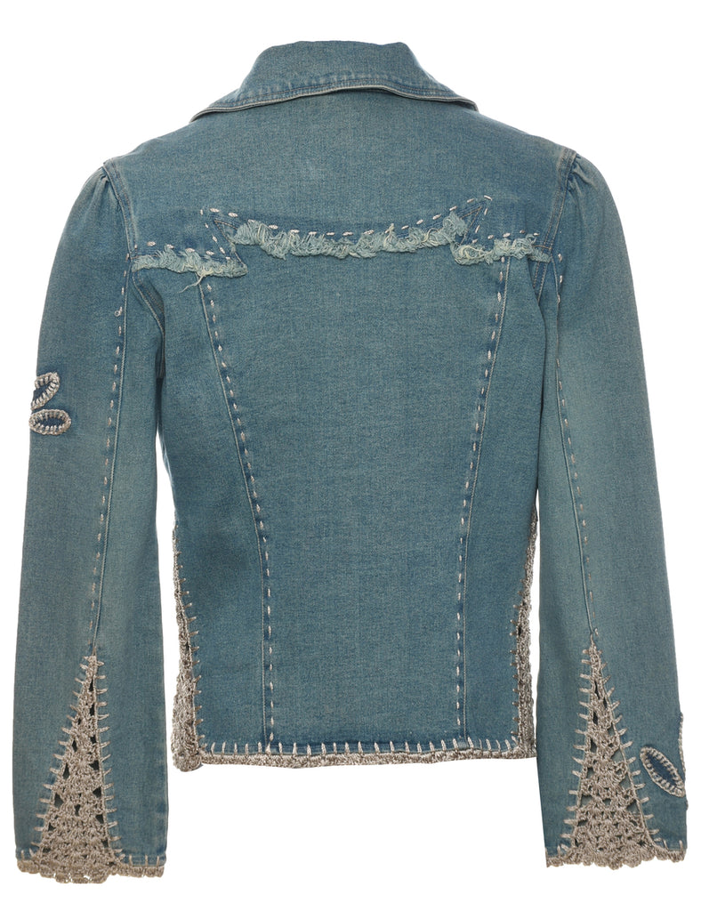 Customised Denim Jacket - M