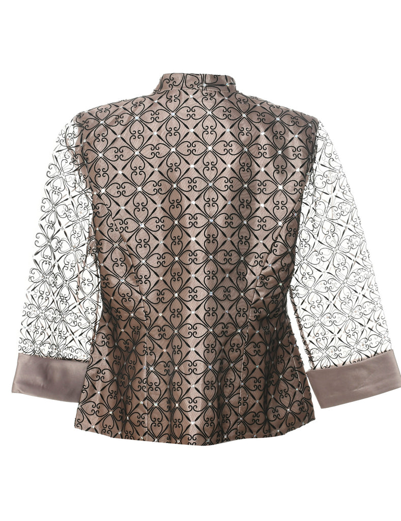 Damask Evening Jacket - L