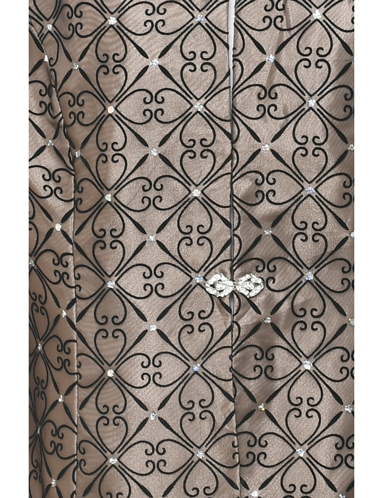 Damask Evening Jacket - L