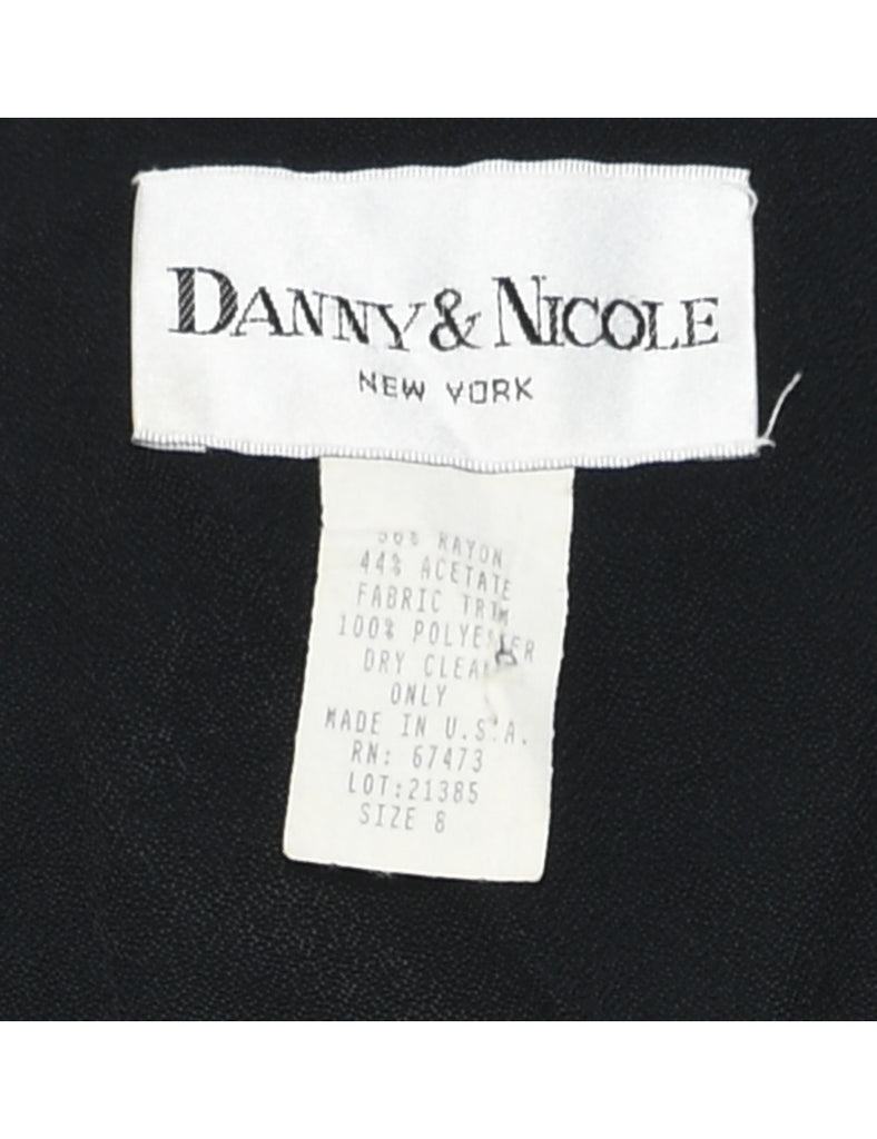 Danny & Nicole Coat Dress - M