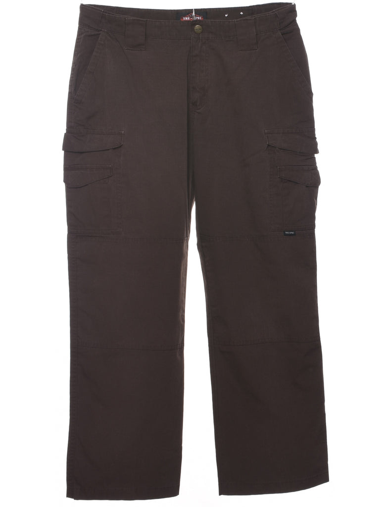 Dark Brown Cargo Pants - W34 L30