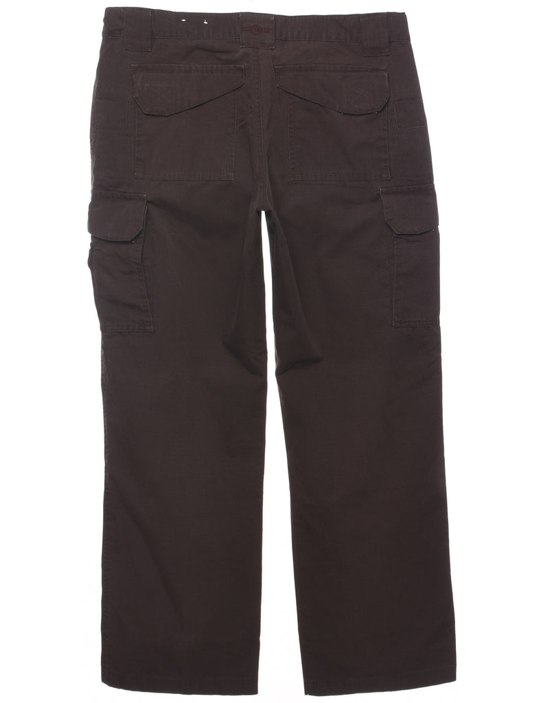 Dark Brown Cargo Pants - W34 L30