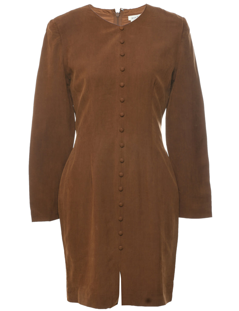 Dark Brown Dress - M