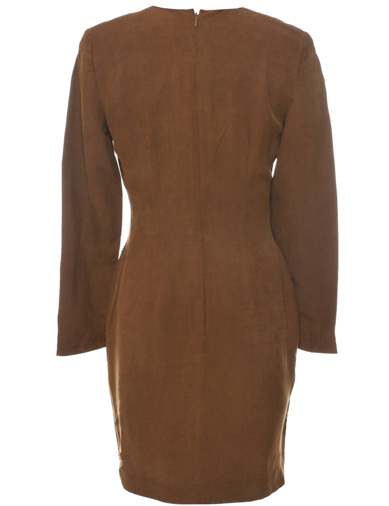 Dark Brown Dress - M