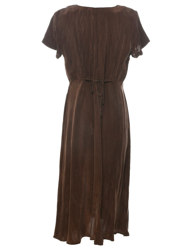 Dark Brown Dress - L