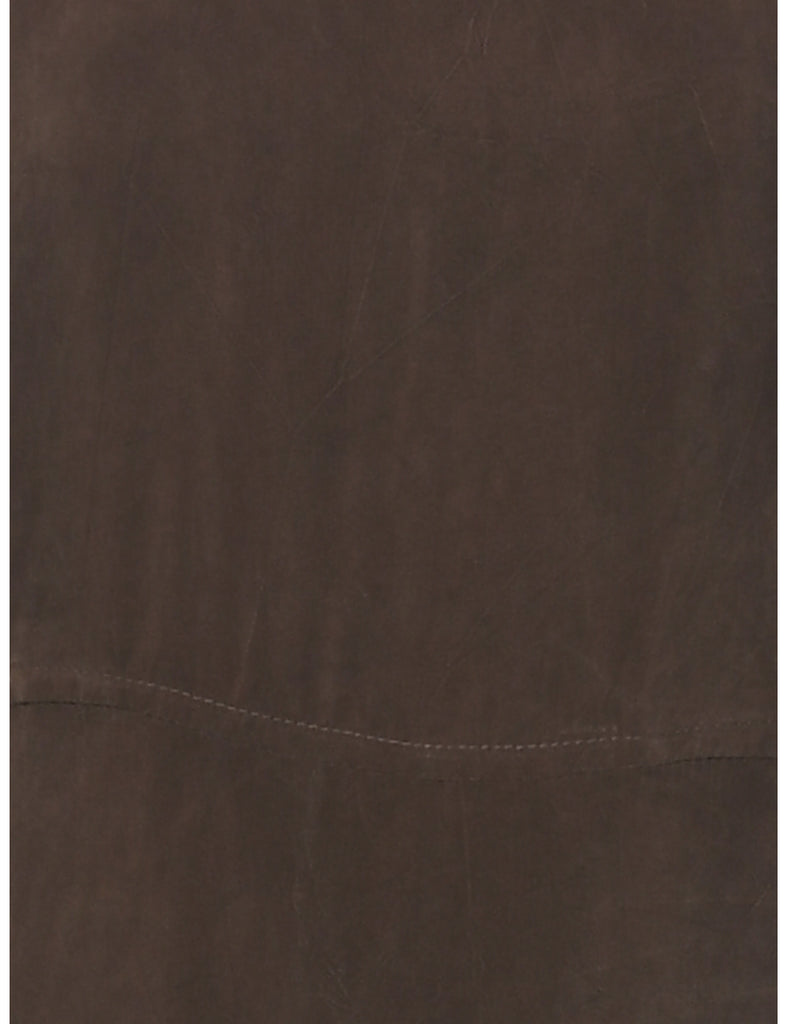 Dark Brown Dress - L