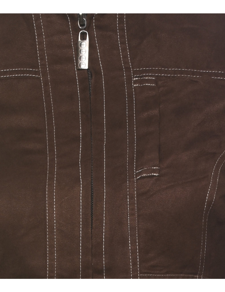 Dark Brown Jacket - S