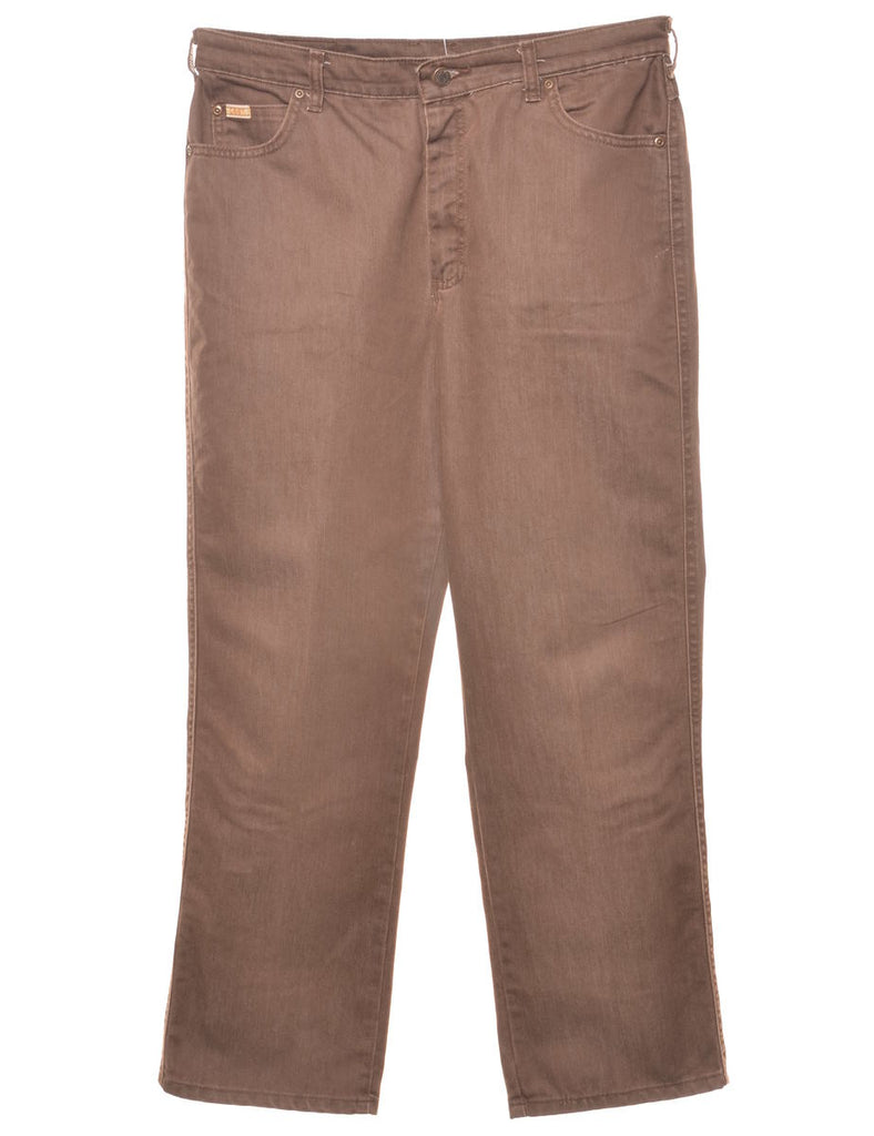 Dark Brown Lee Classic Jeans - W34 L30