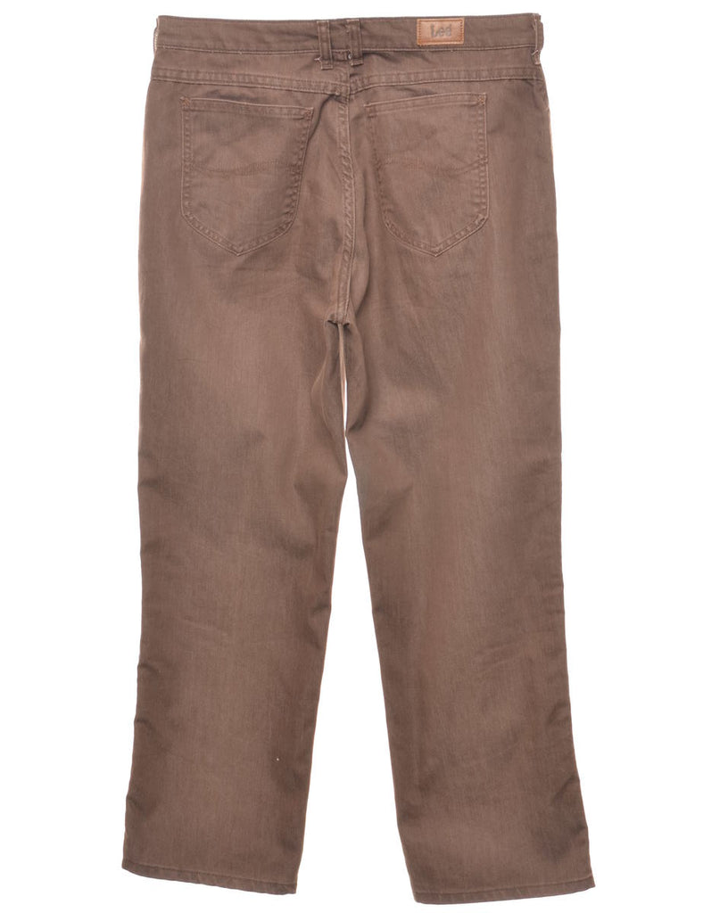 Dark Brown Lee Classic Jeans - W34 L30