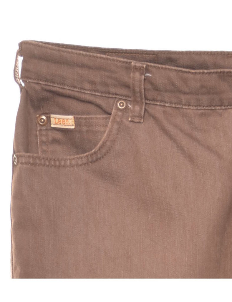 Dark Brown Lee Classic Jeans - W34 L30
