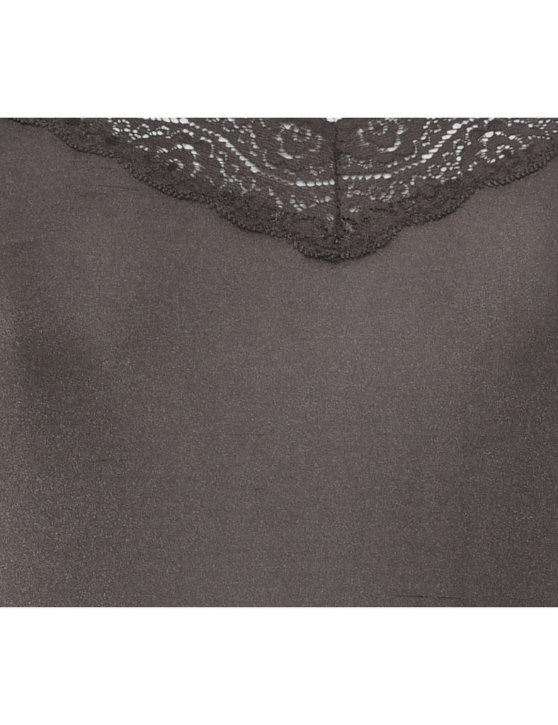 Dark Brown Slip - XS