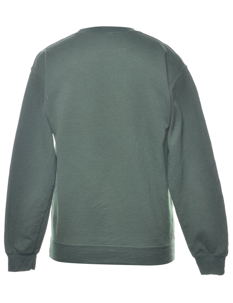 Dark Green Christmas Sweatshirt - S