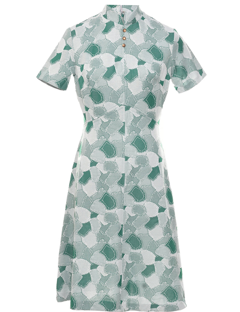 Dark Green Dress - S