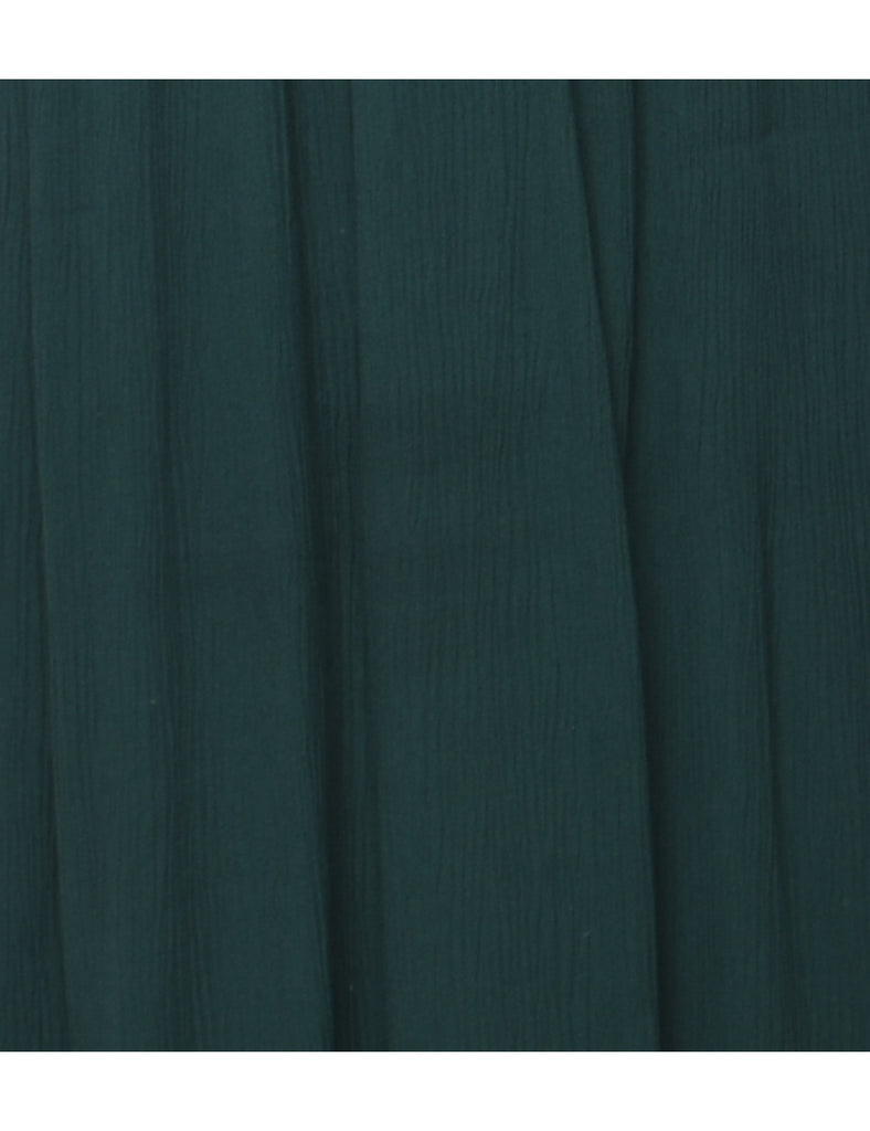 Dark Green Dress - L