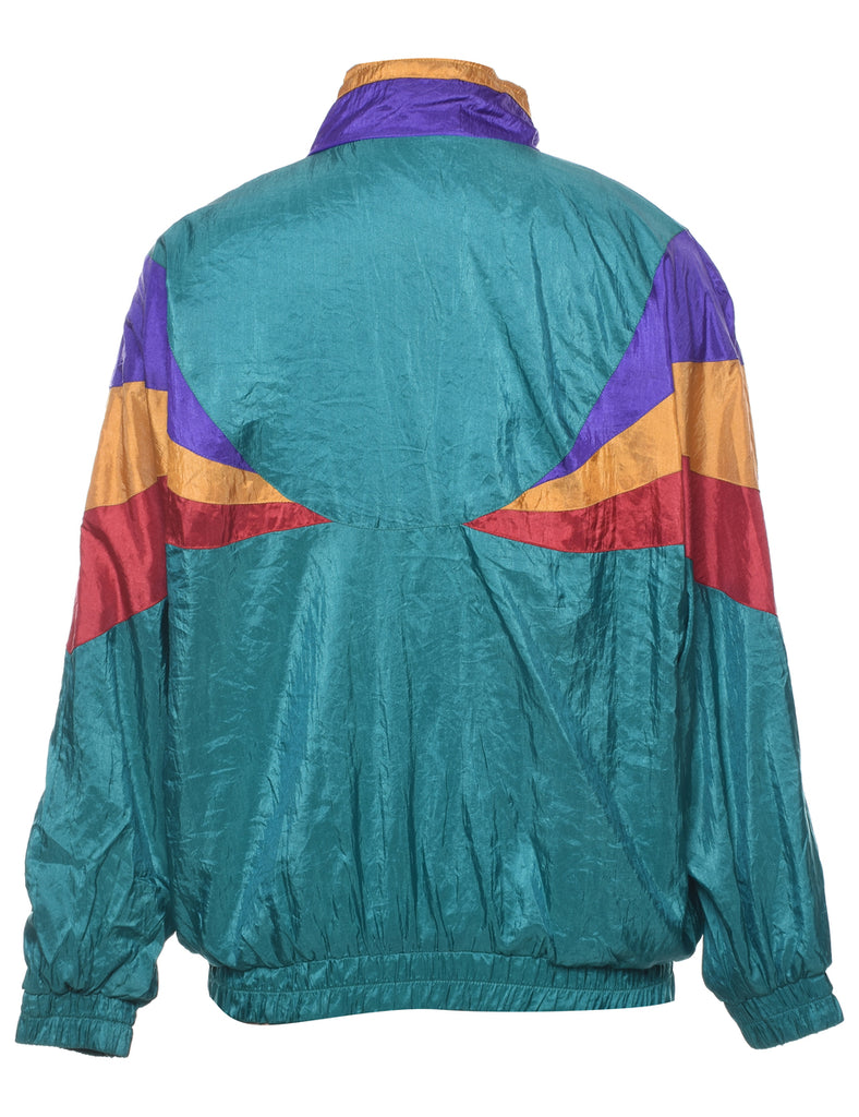 Dark Green Nylon Jacket - M