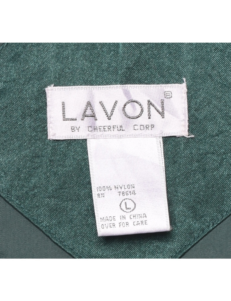 Dark Green Nylon Jacket - L