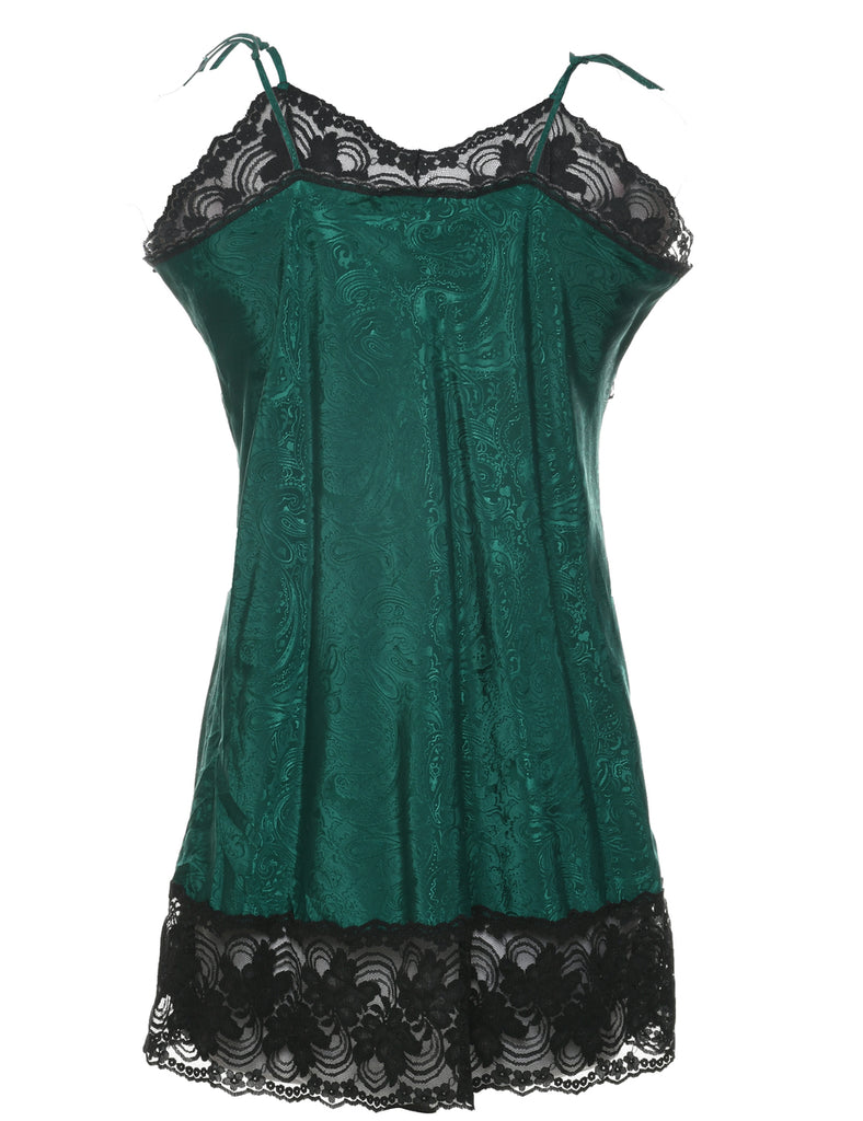 Dark Green Slip - L