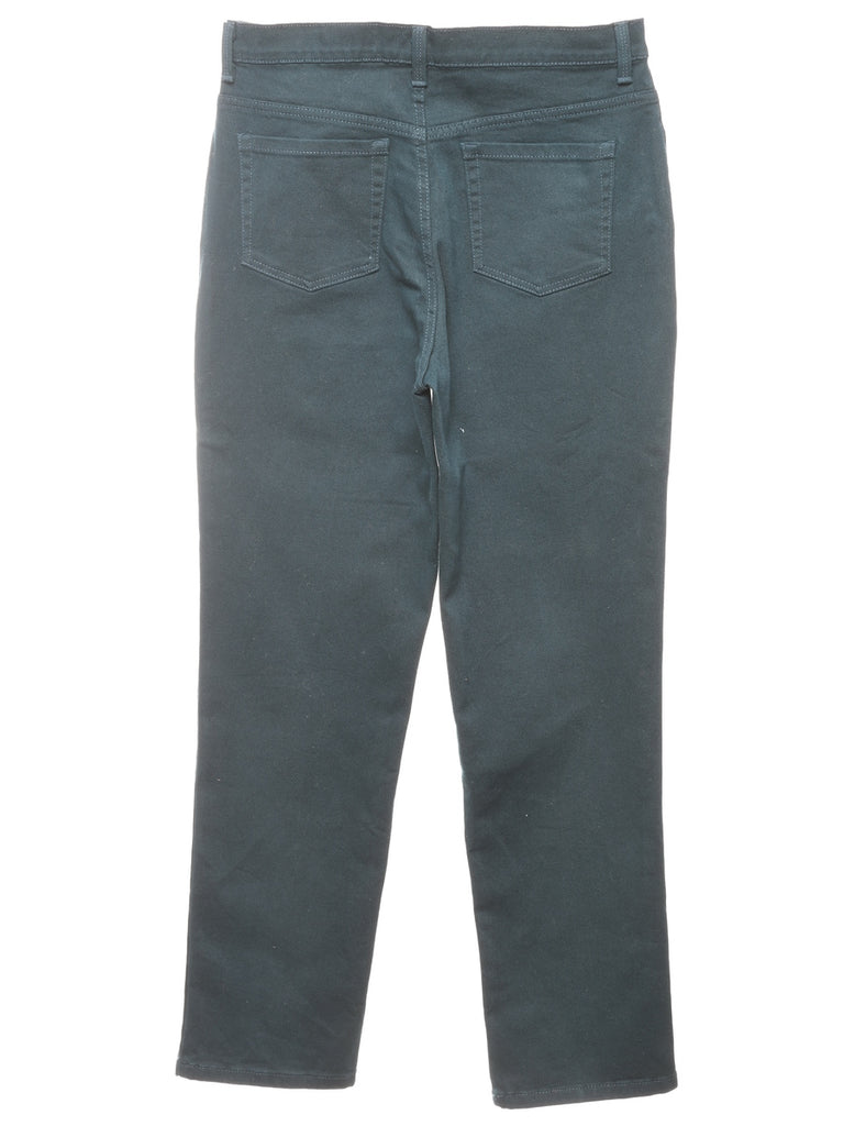 Dark Green Tapered Jeans - W30 L30