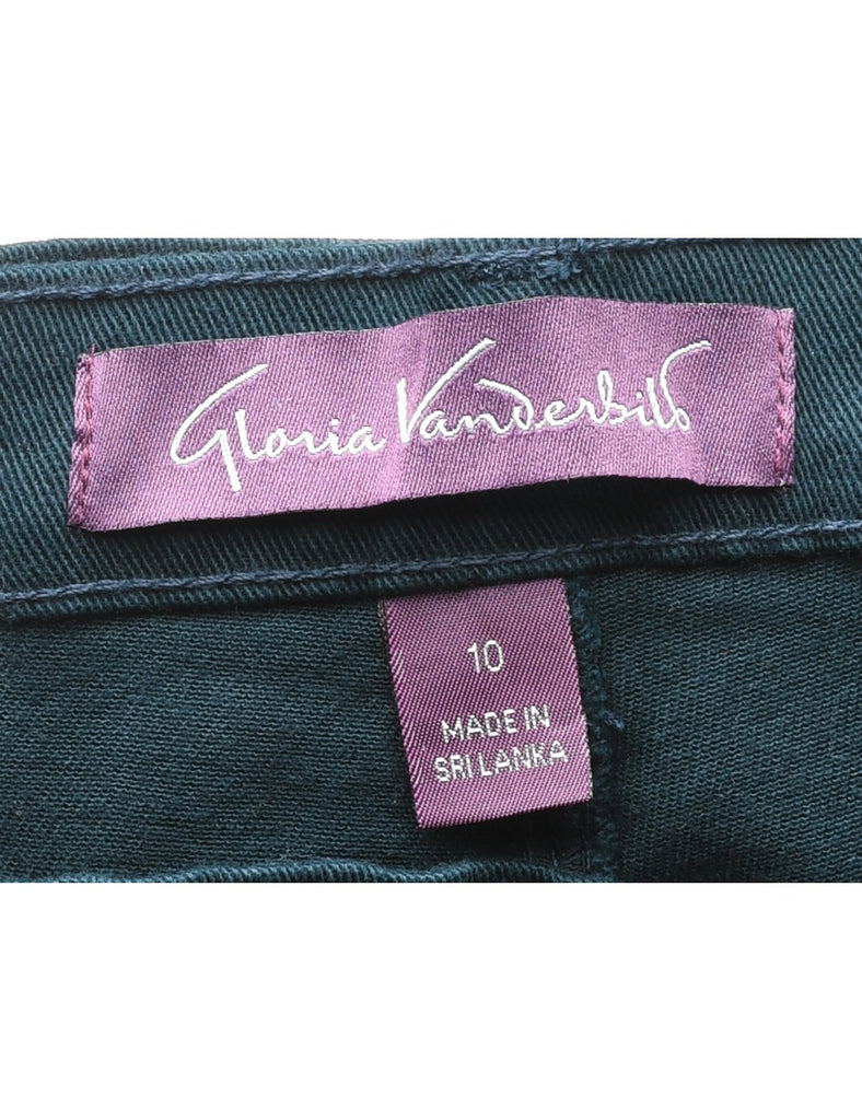 Dark Green Tapered Jeans - W30 L30