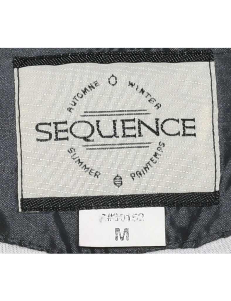 Dark Grey Nylon Jacket - M