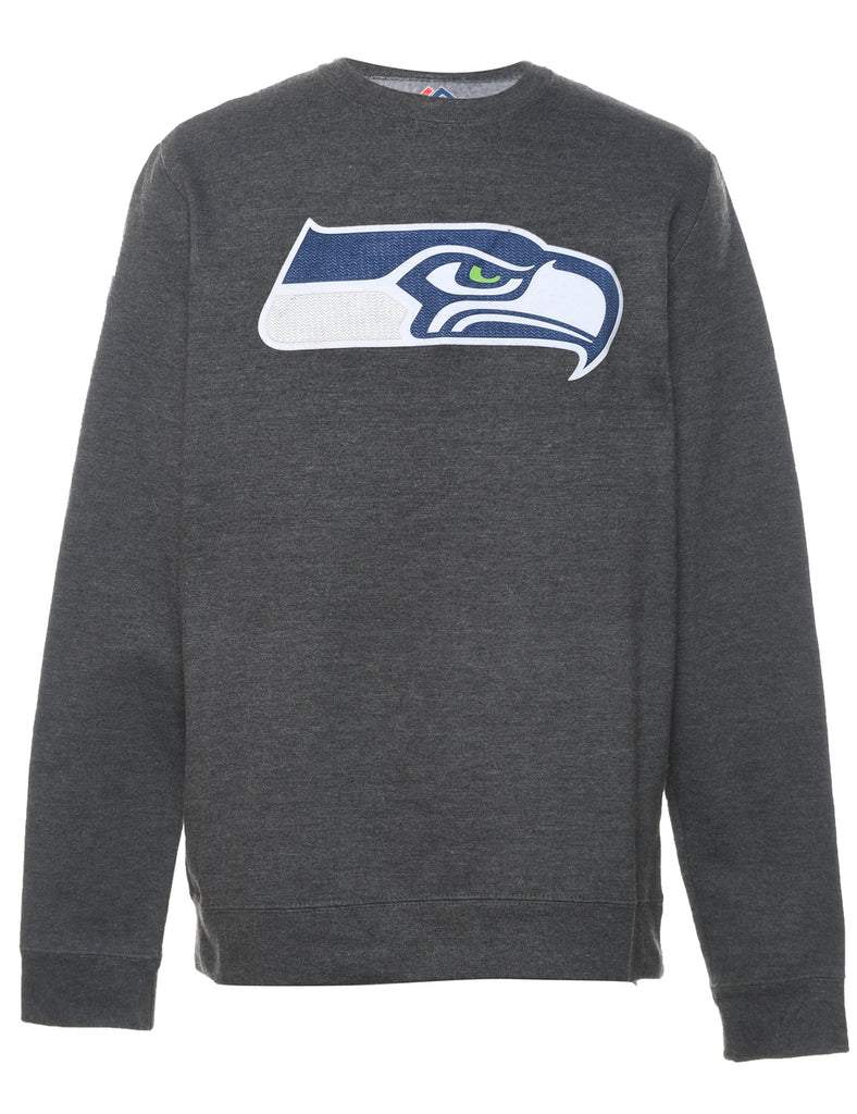 Dark Grey Seattle Seahawks Sweatshirt - M