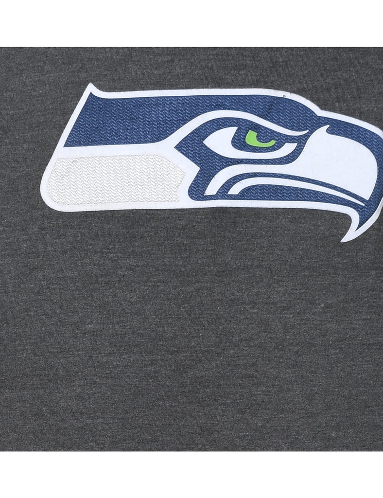 Dark Grey Seattle Seahawks Sweatshirt - M