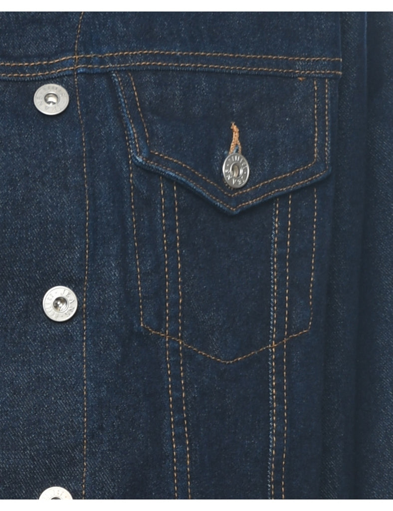 Dark Wash 1990s Denim Jacket  - L