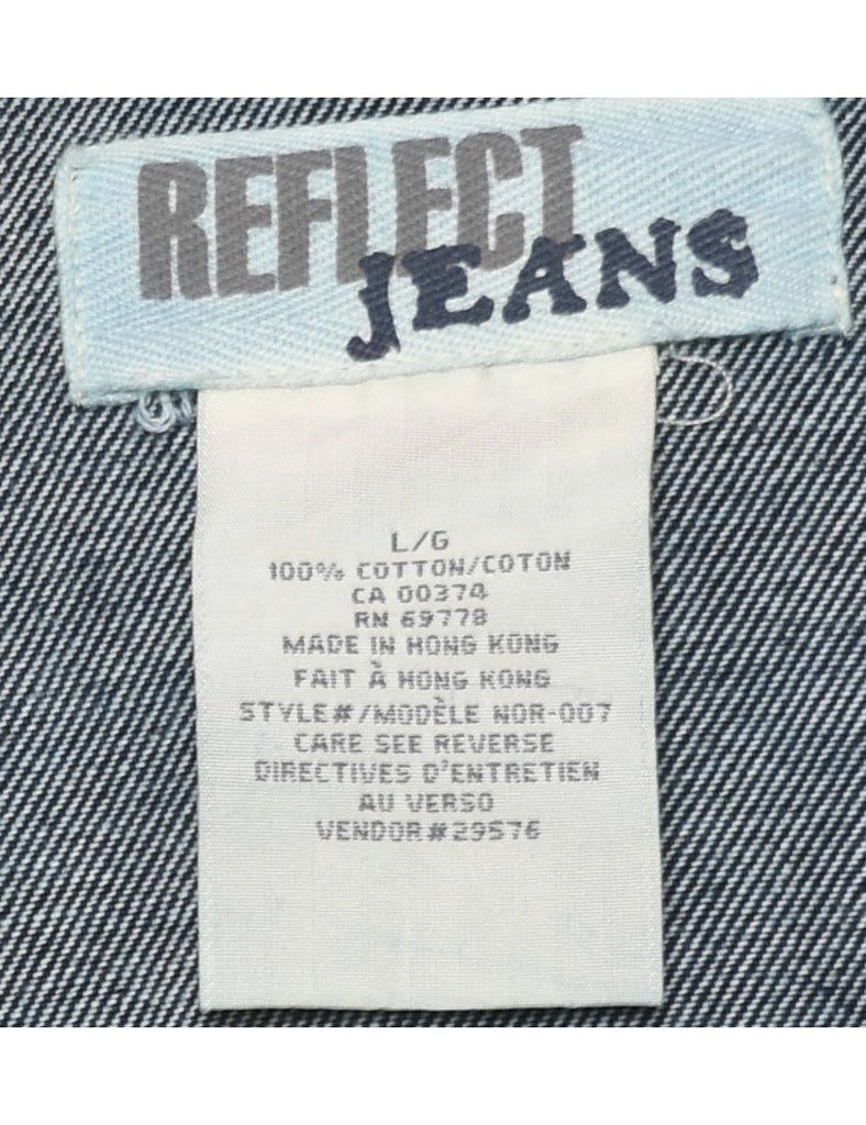 Dark Wash 1990s Denim Jacket  - L