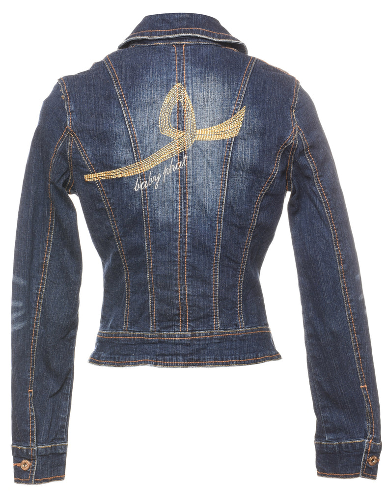 Dark Wash Baby Phat Denim Jacket - M