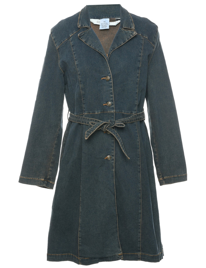 Dark Wash Denim Dress - M
