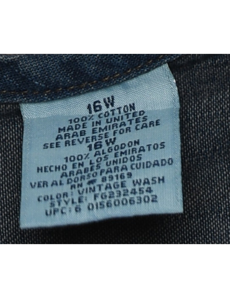 Dark Wash Denim Dress - XL