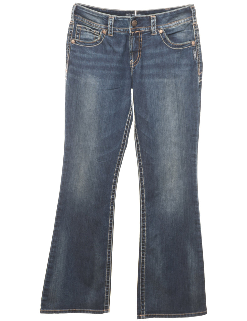Dark Wash Flared Jeans - W30 L32