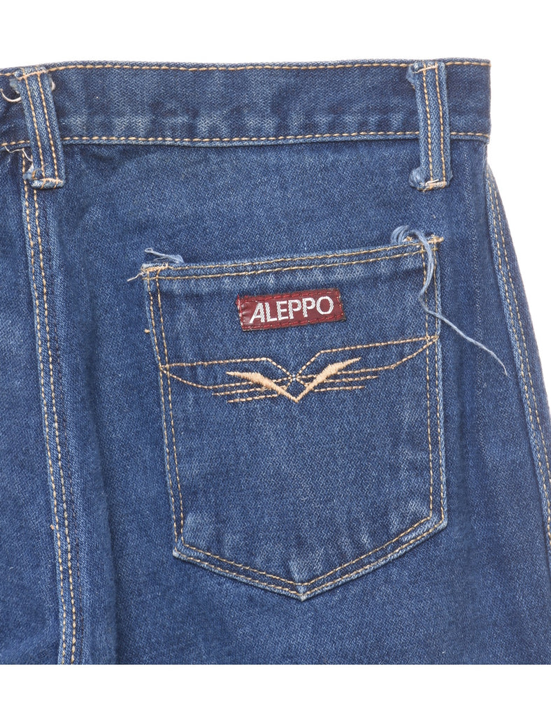 Dark Wash Tapered Jeans - W29 L31