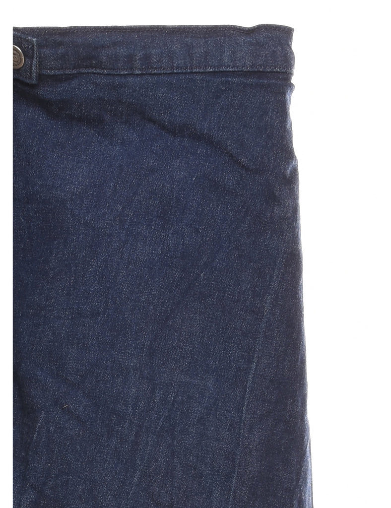 Dark Wash Tapered Skirt/Jeans  - W28 L31