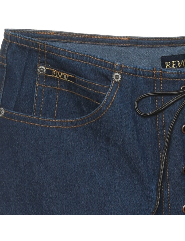 Dark Wash Y2K Bootcut Jeans - W30 L32