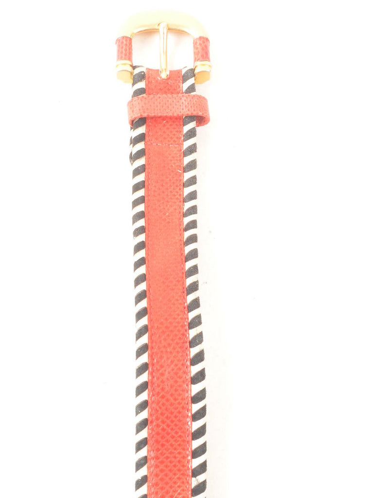 Decorative Trim Red Belt - M