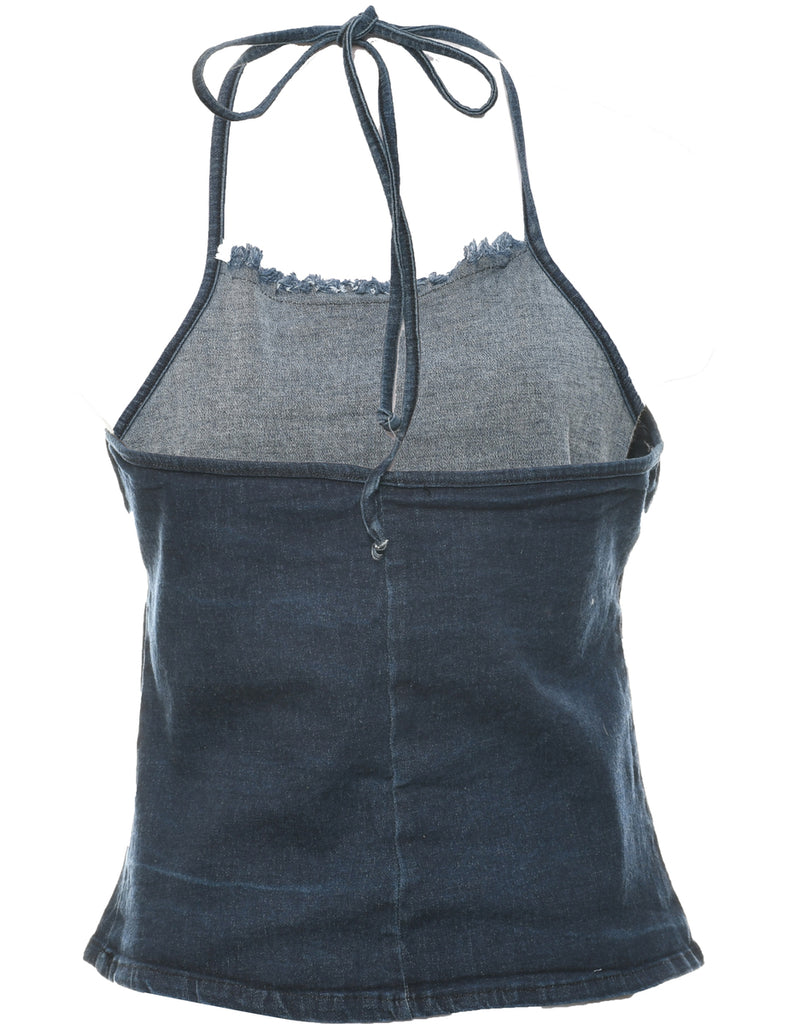 Denim Indigo Top - L