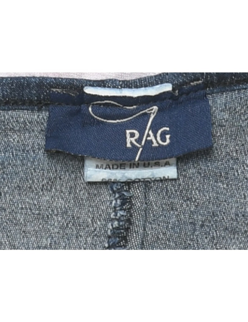 Denim Indigo Top - L