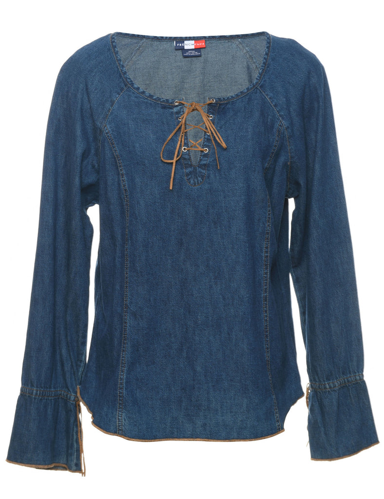 Denim Medium Wash Top - M
