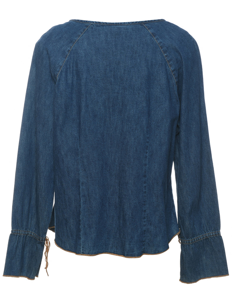 Denim Medium Wash Top - M