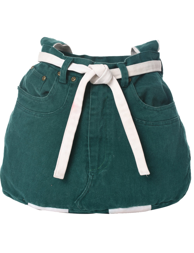 Denim Tote Bag - S