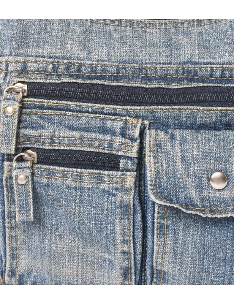 Denim Y2K Cross Body Bag - M