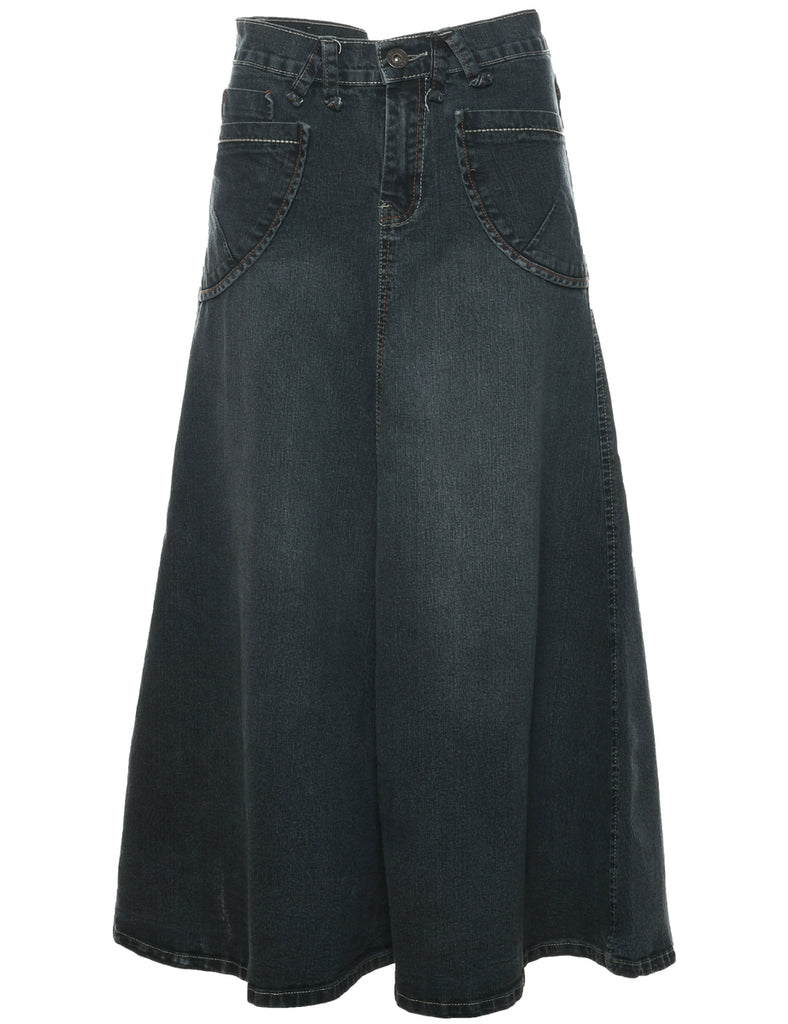 Denim Y2K Full Skirt - M